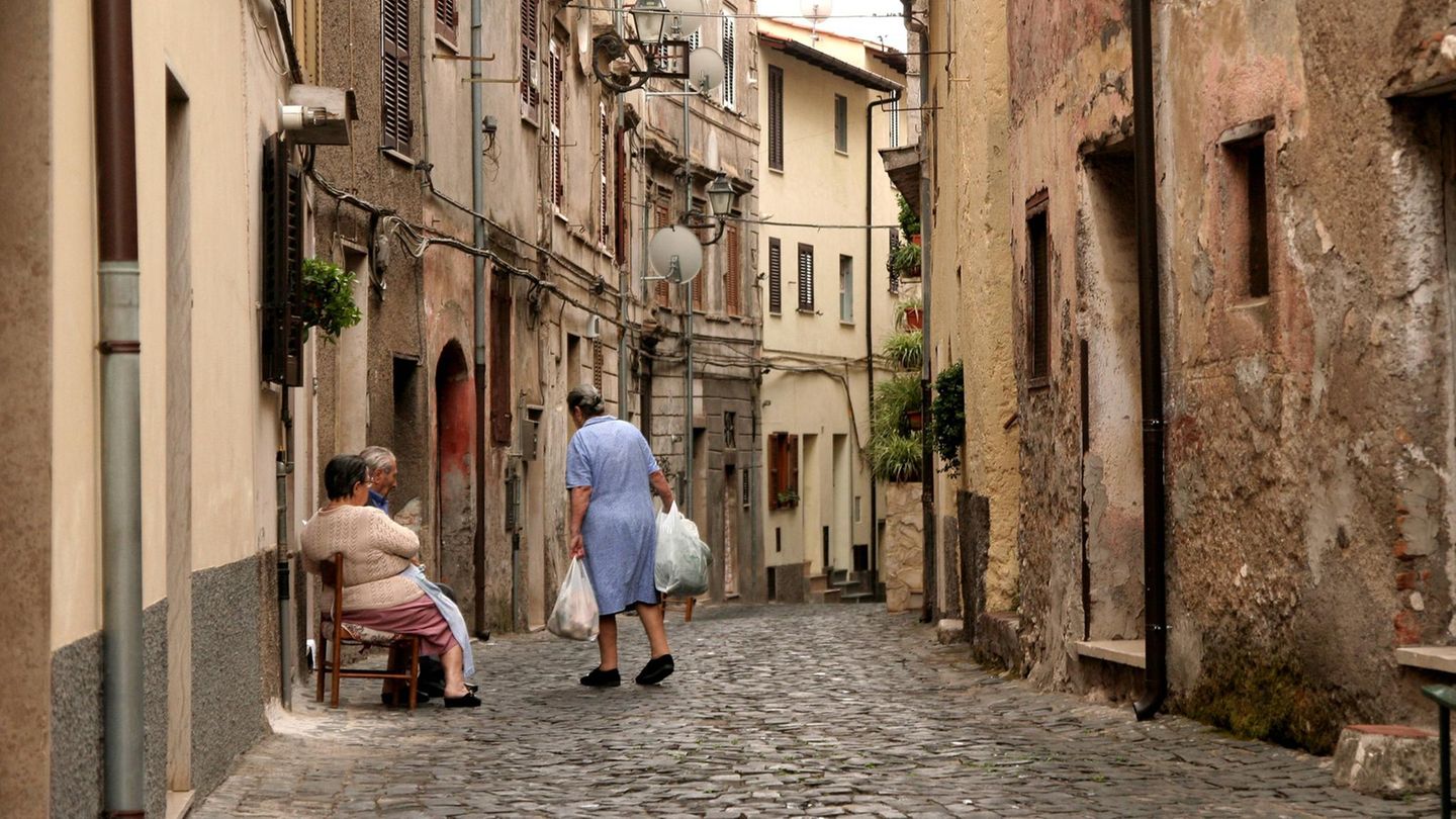 Rentner in Italien