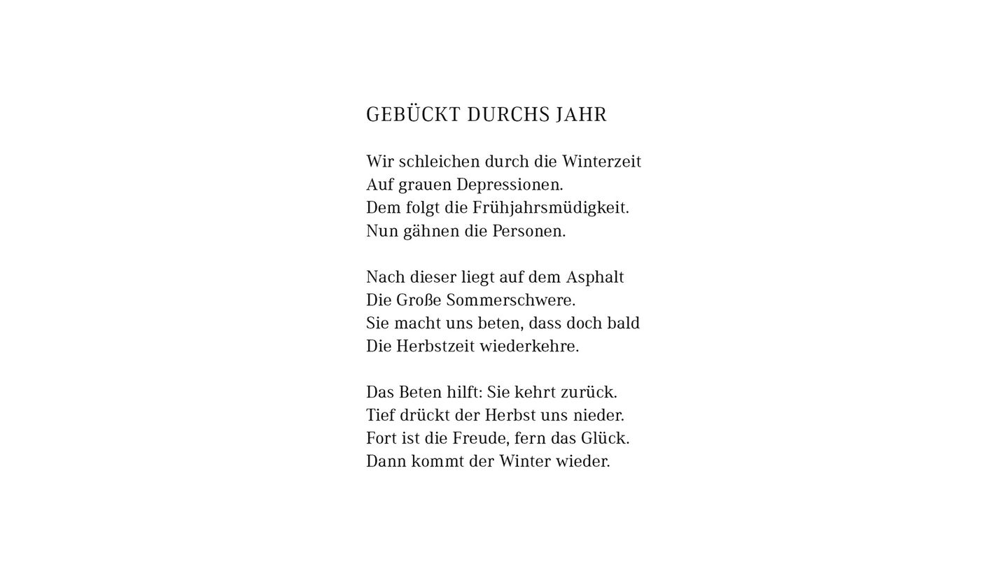 Gedicht des Autors Thomas Gsella