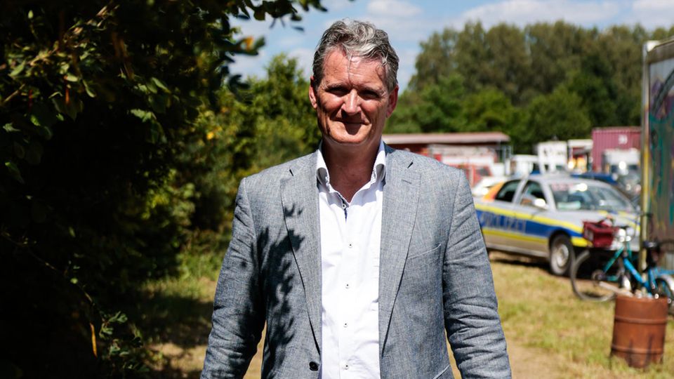 Gernot Rücker auf dem Fusion-Festival