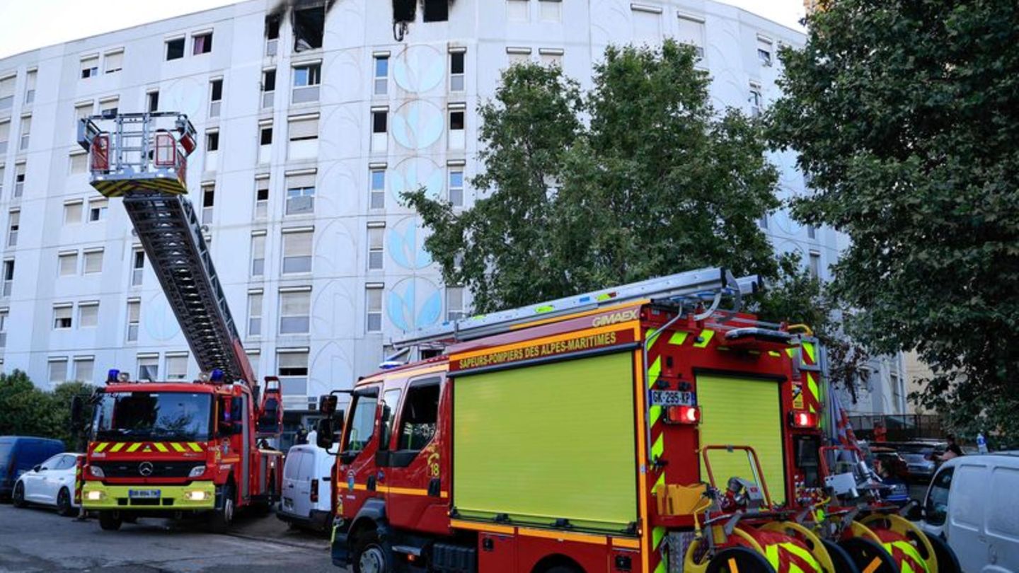 Tödliches Feuer: Sieben Tote nach Brandstiftung in Wohnblock in Nizza