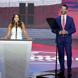 Kia und Donald Jr. Trump