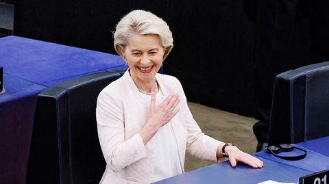 Für weitere fünf Jahre Kommissionspräsidentin der EU: Ursula von der Leyen