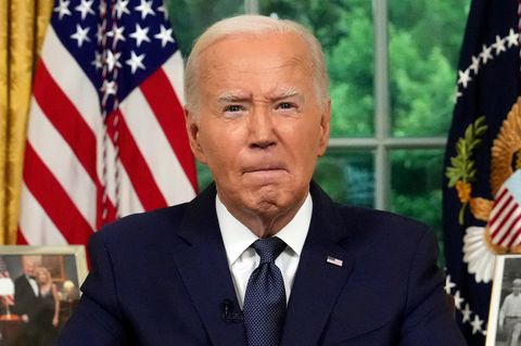 US-Präsident Joe Biden hatte Rückzugsforderungen aus dem Wahlkampf bisher abgelehnt