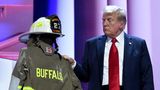 Trump Feuerwehruniform
