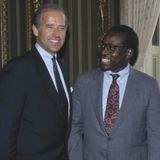 Joe Biden und Clarence Thomas
