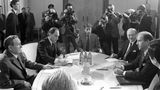 Biden und der sowjetische Außenminister Gromyko