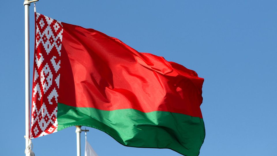 Die Flagge von Belarus