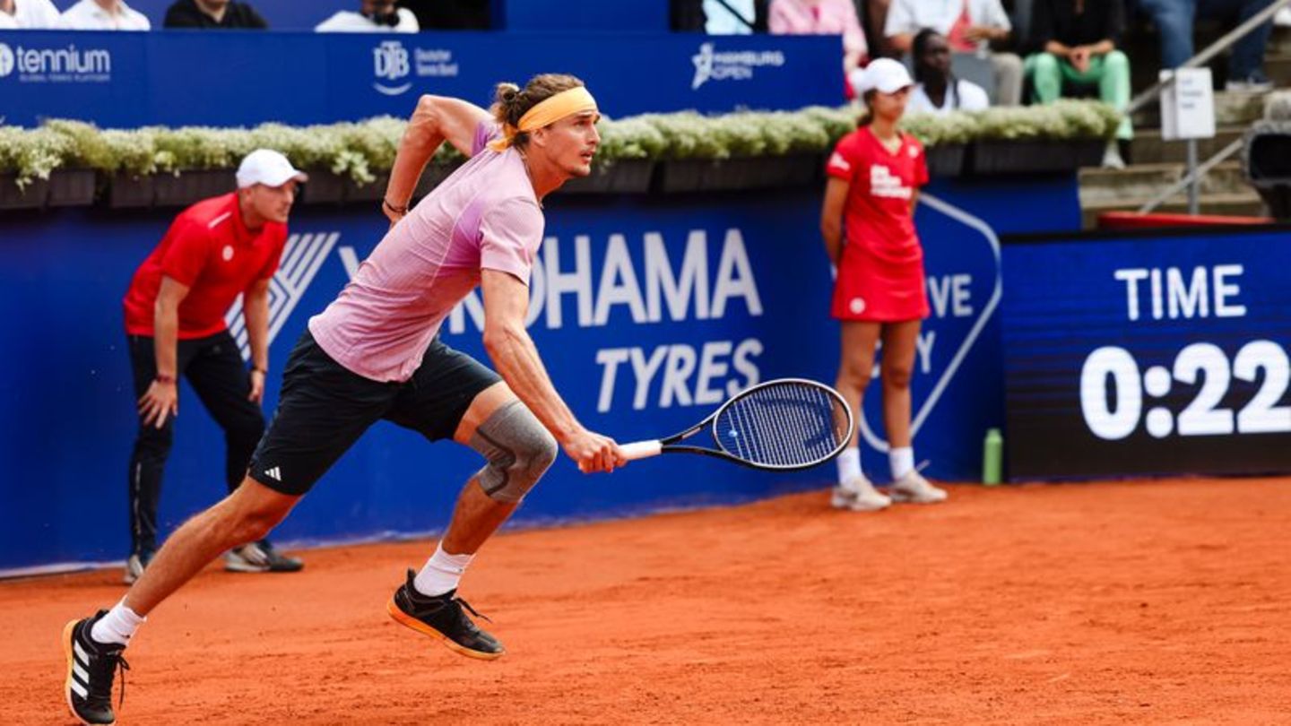 Tennis: Alexander Zverev wieder im Finale in Hamburg