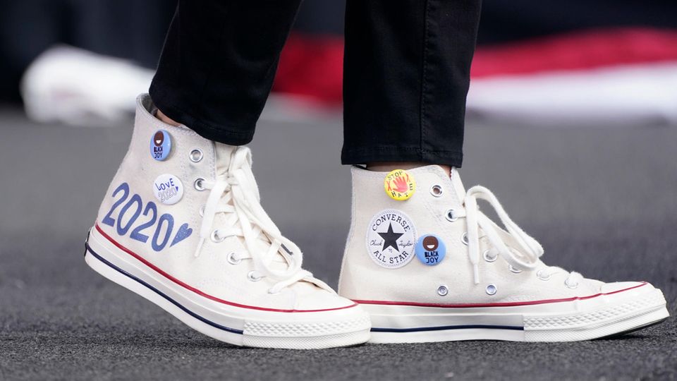 Kamala Harris Chucks