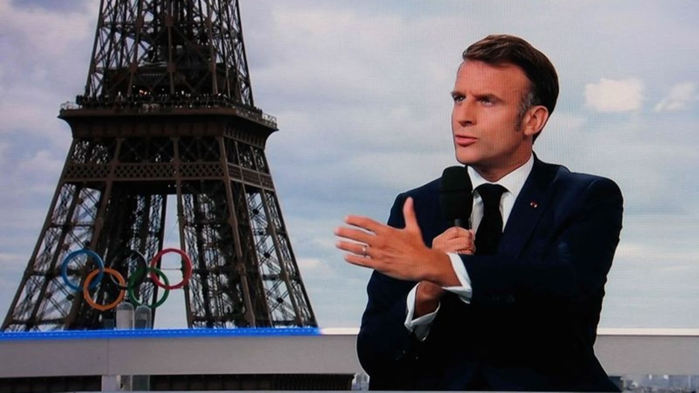 Regierungssuche in Frankreich: Macron will neue Regierung erst nach Olympia