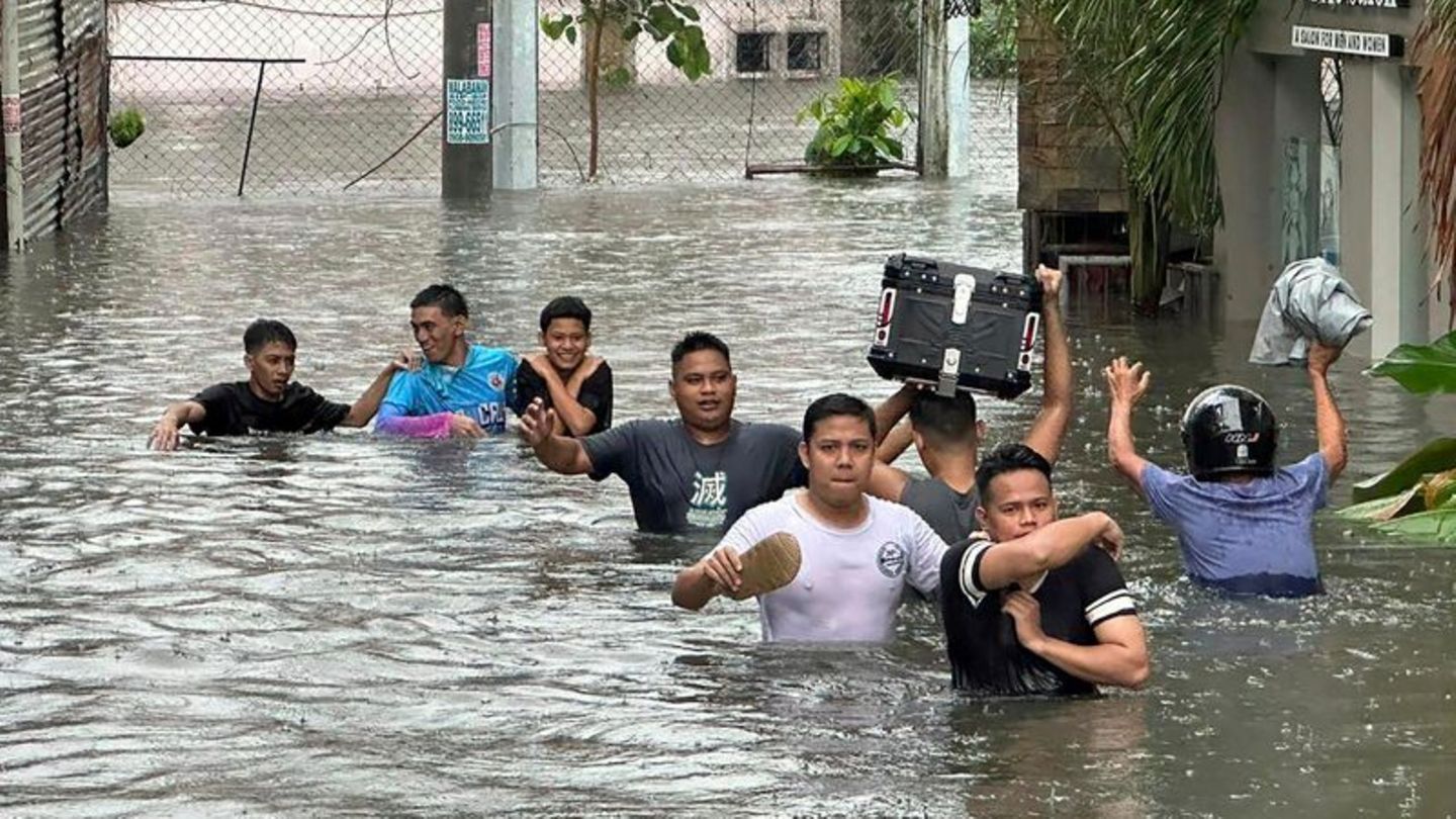 Tropensturm in Asien: Chaos auf den Philippinen wegen Taifun 