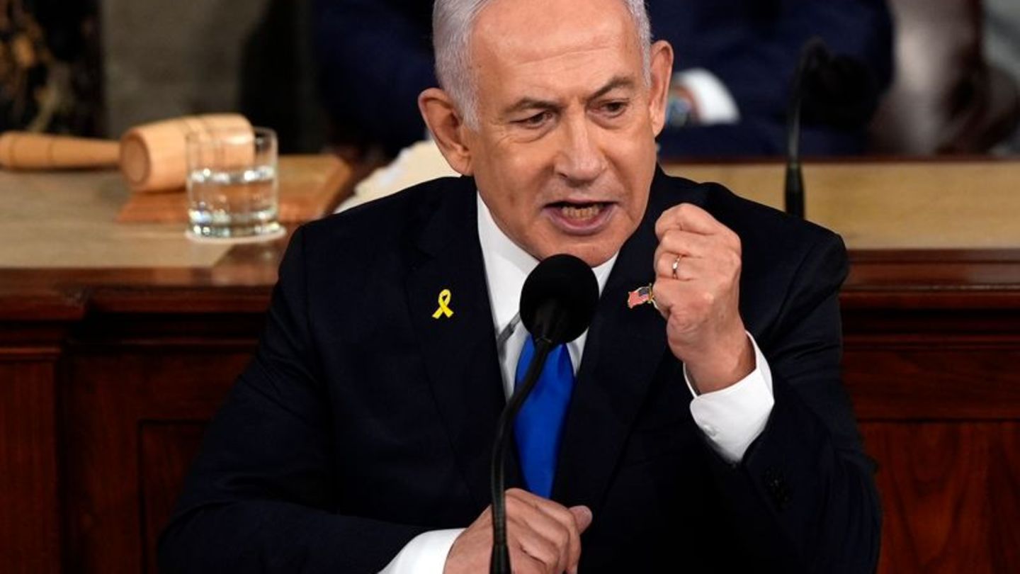 Gaza-Krieg: Netanjahu teilt im US-Kongress gegen Kritiker aus