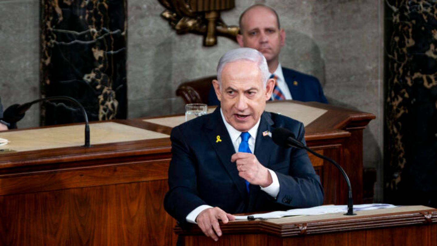 Rede vor US-Kongress : Geisel-Familien werfen Netanjahu 
