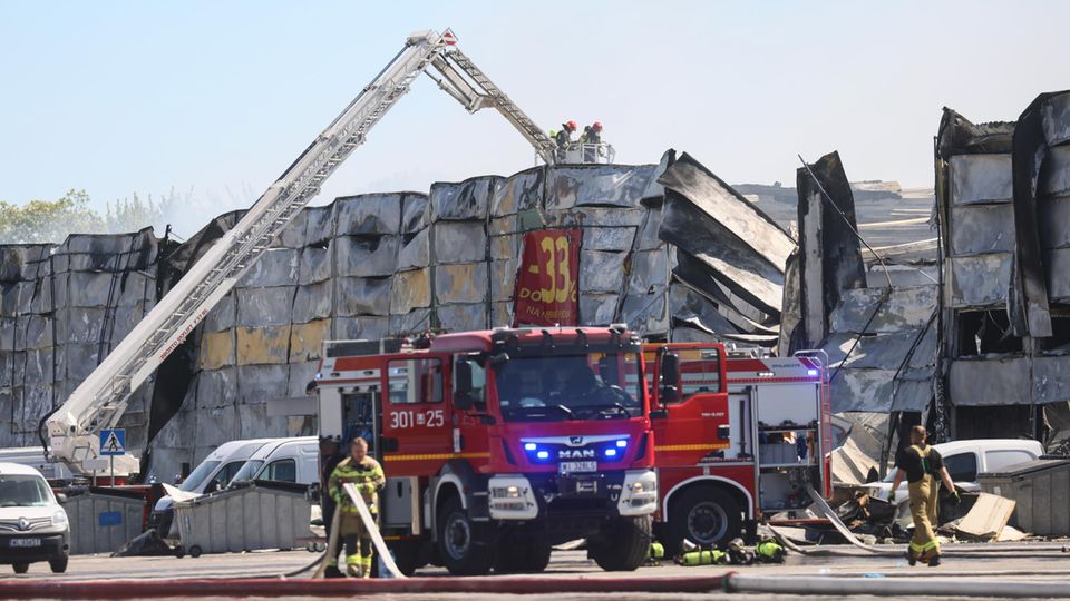 Russland mutmaßlich hinter Anschlag auf Einkaufszentrum in Warschau