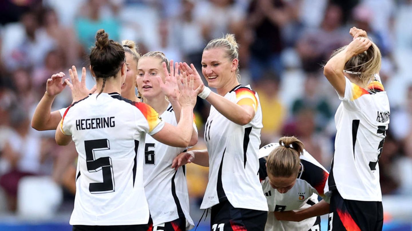 Olympia 2024: DFB-Frauen starten mit souveränem Sieg ins Olympia-Turnier