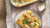 Wohlfühlküche: Cannelloni mit Ricotta-Pilz-Füllung