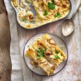 Wohlfühlküche: Cannelloni mit Ricotta-Pilz-Füllung