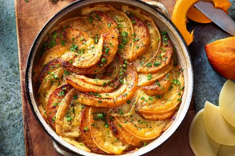Wohlfühlküche: Kürbis-Parmigiana