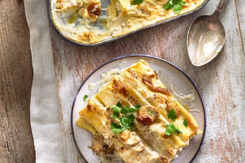 Cannelloni_mit_Ricotta-Pilz-Füllung