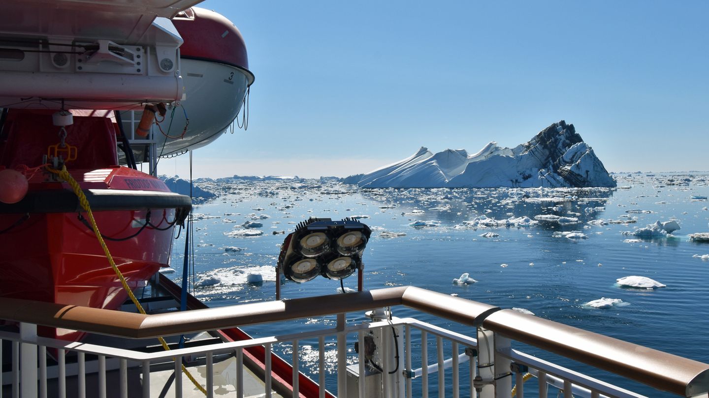 Eisberge in Grönland