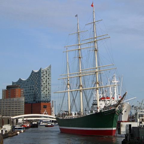 128 Jahre altes Segelschiff: Hamburgs "Rickmer Rickmers" wird generalüberholt