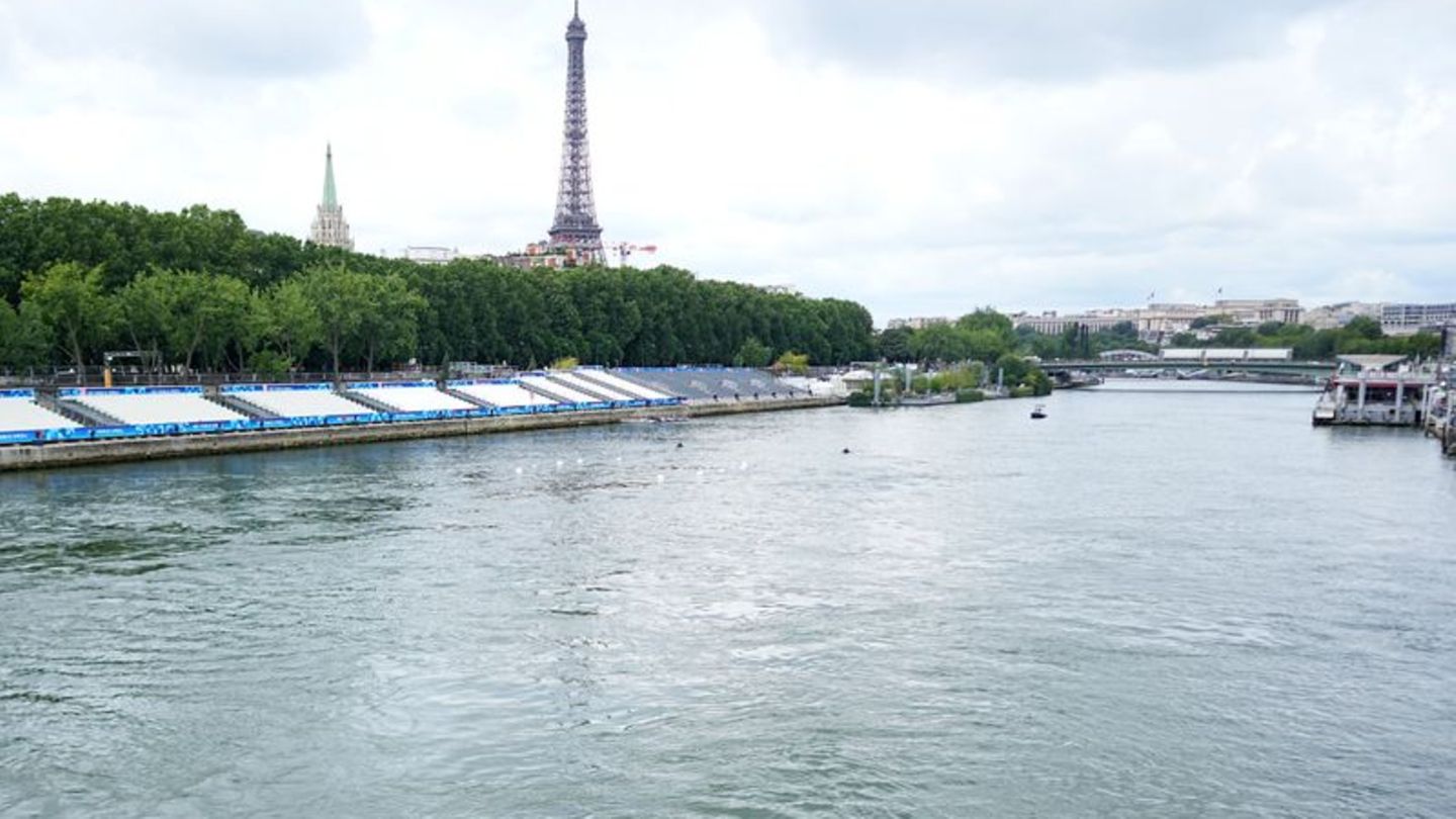 Olympia in Paris: Schlechte Wasserqualität: Triathlon-Schwimmtraining abgesagt