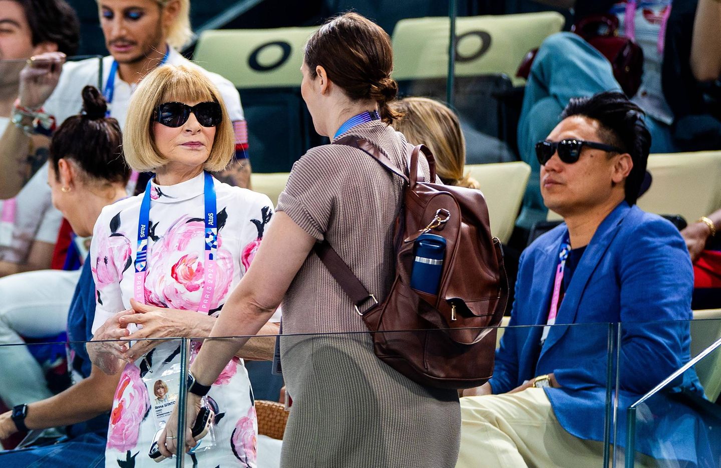 ... war "Vogue"-Chefin Anna Wintour. Doch hier darf ausnahmsweise nicht sie die Stil-Noten verteilen.