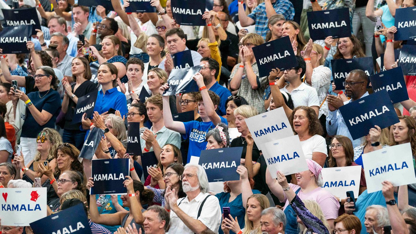 Kamala Harris Anhänger von Kamala Harris