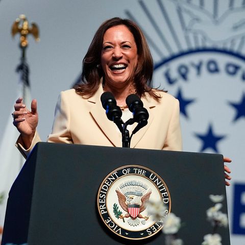In Indianapolis sprach Harris vor 6.000 begeisterten Frauen