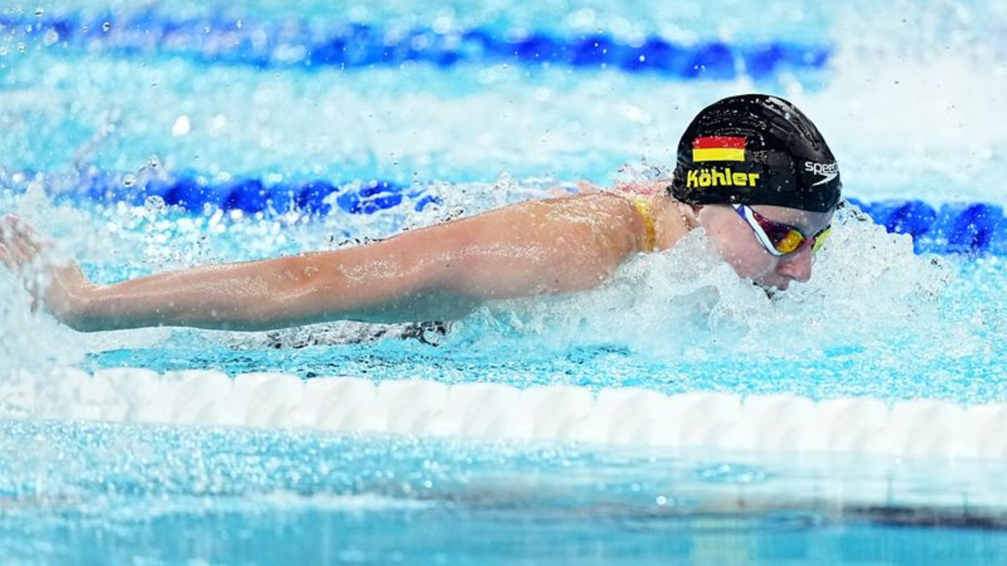 Sommerspiele in Paris: Schwimmerin Angelina Köhler verpasst Olympia-Medaille knapp