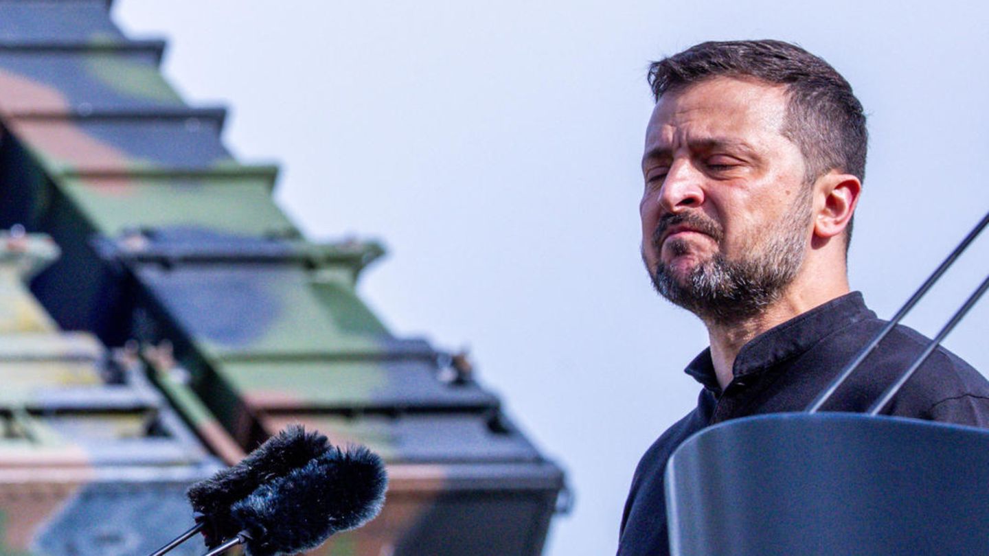 Er möchte Frieden, aber unter Bedingungen: der ukrainische Präsident Wolodymyr Selenskyj