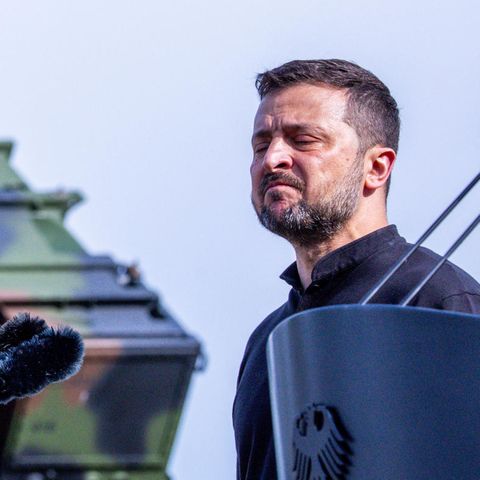 Er möchte Frieden, aber unter Bedingungen: der ukrainische Präsident Wolodymyr Selenskyj