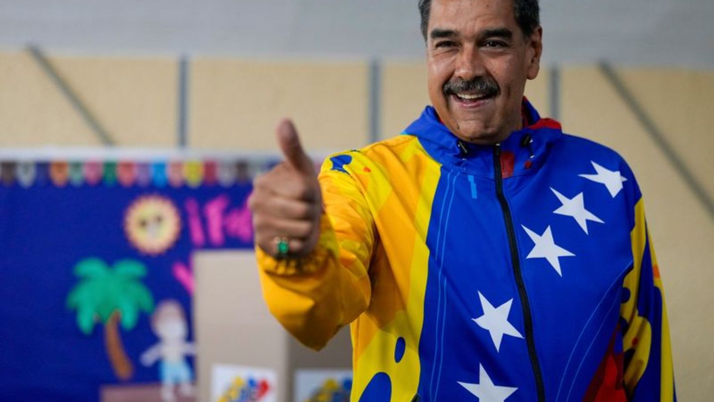Lateinamerika: Maduro bei Präsidentenwahl in Venezuela wiedergewählt