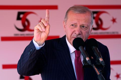 Recep Tayyip Erdogan droht Israel