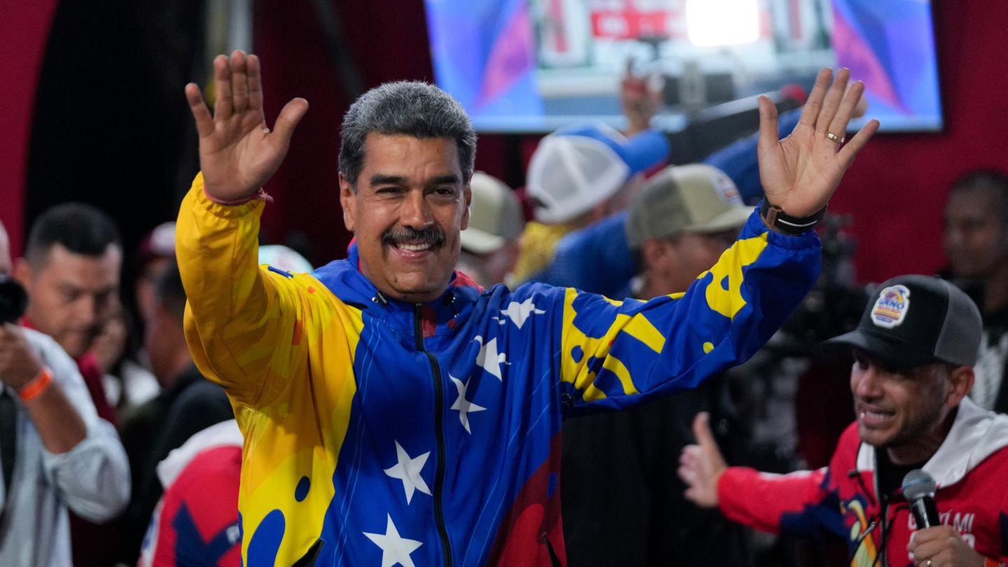 Er hat es zum dritten Mal geschafft: Nicolás Maduro wird Venezuela wohl erneut sechs Jahre lang regieren