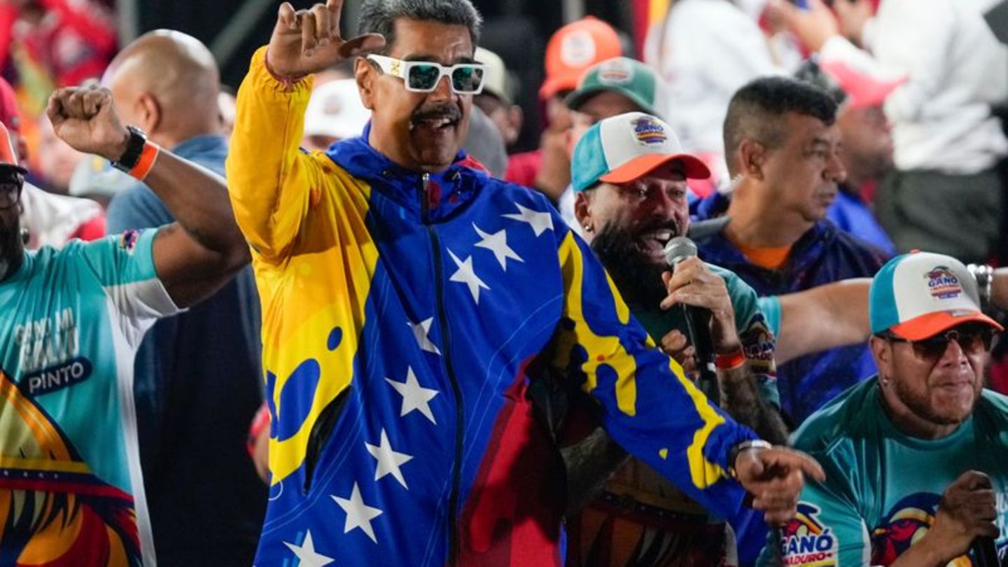 Umstrittenes Wahlergebnis: Maduro und Opposition beanspruchen Wahlsieg in Venezuela