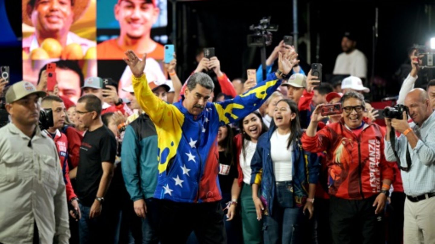 Maduro gewinnt laut Wahlbehörde Präsidentschaftswahl in Venezuela - Opposition protestiert