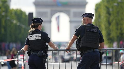 Während der Olympischen Sommerspielen hat die Polizei in Frankreich viel zu tun