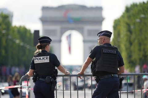 Während der Olympischen Sommerspielen hat die Polizei in Frankreich viel zu tun