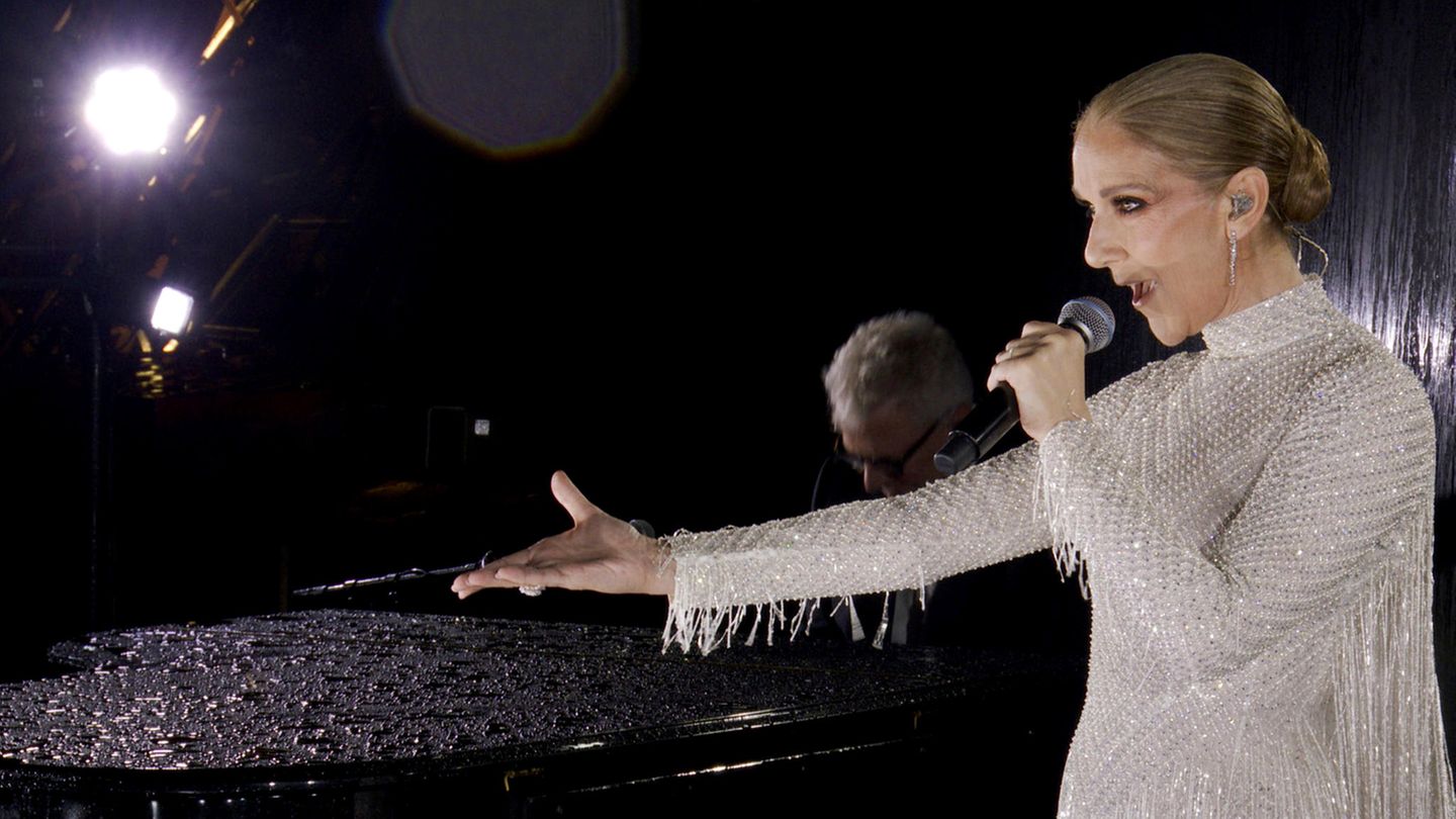 Comeback von Céline Dion : Das waren die Hymnen und Totalausfälle unter den Olympiasongs