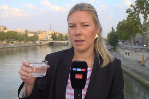 Olympia: Reporterin erklärt die Triathlon-Verschiebung in der Seine