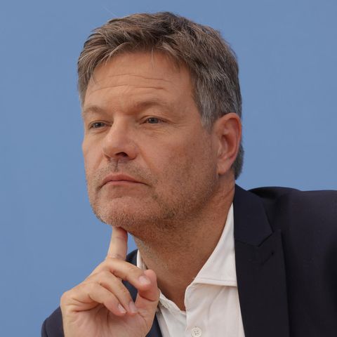 Wirtschaftsminister und Vizekanzler Robert Habeck
