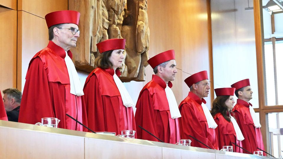 Richter am Bundesverfassungsgericht in Karlsruhe