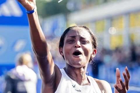 Marathon-Läuferin Tigist Assefa