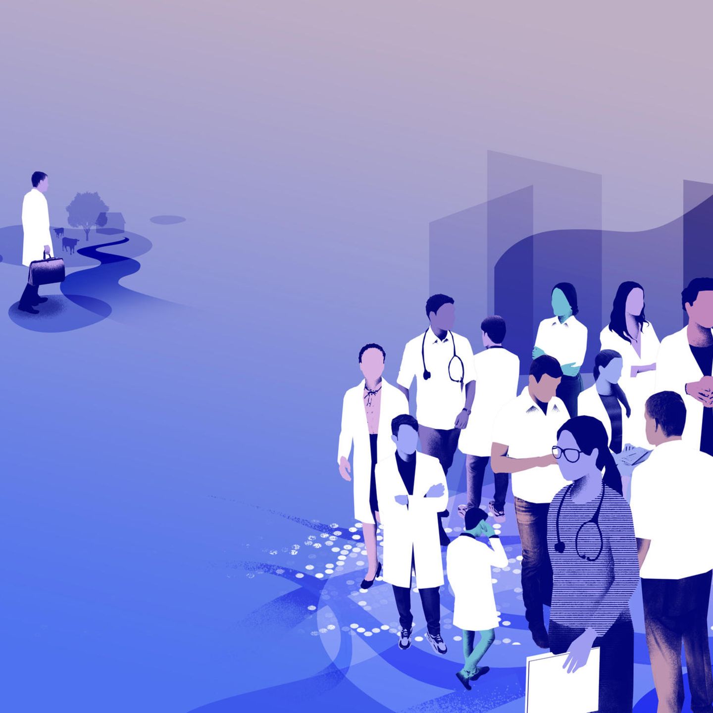 Illustration Ärztemangel