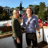 Sebastian Schweinsteiger mit Freundin Sarah Brandner