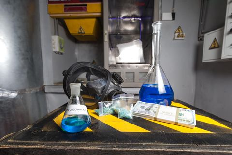 Österreich: Crystal Meth Labor (Symbolbild)