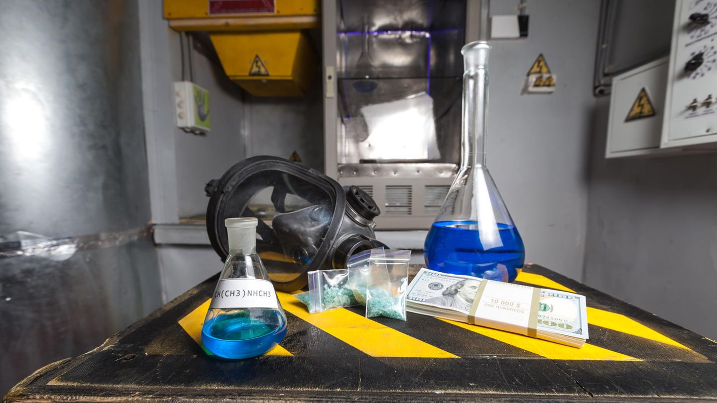 Österreich: Crystal Meth Labor (Symbolbild)