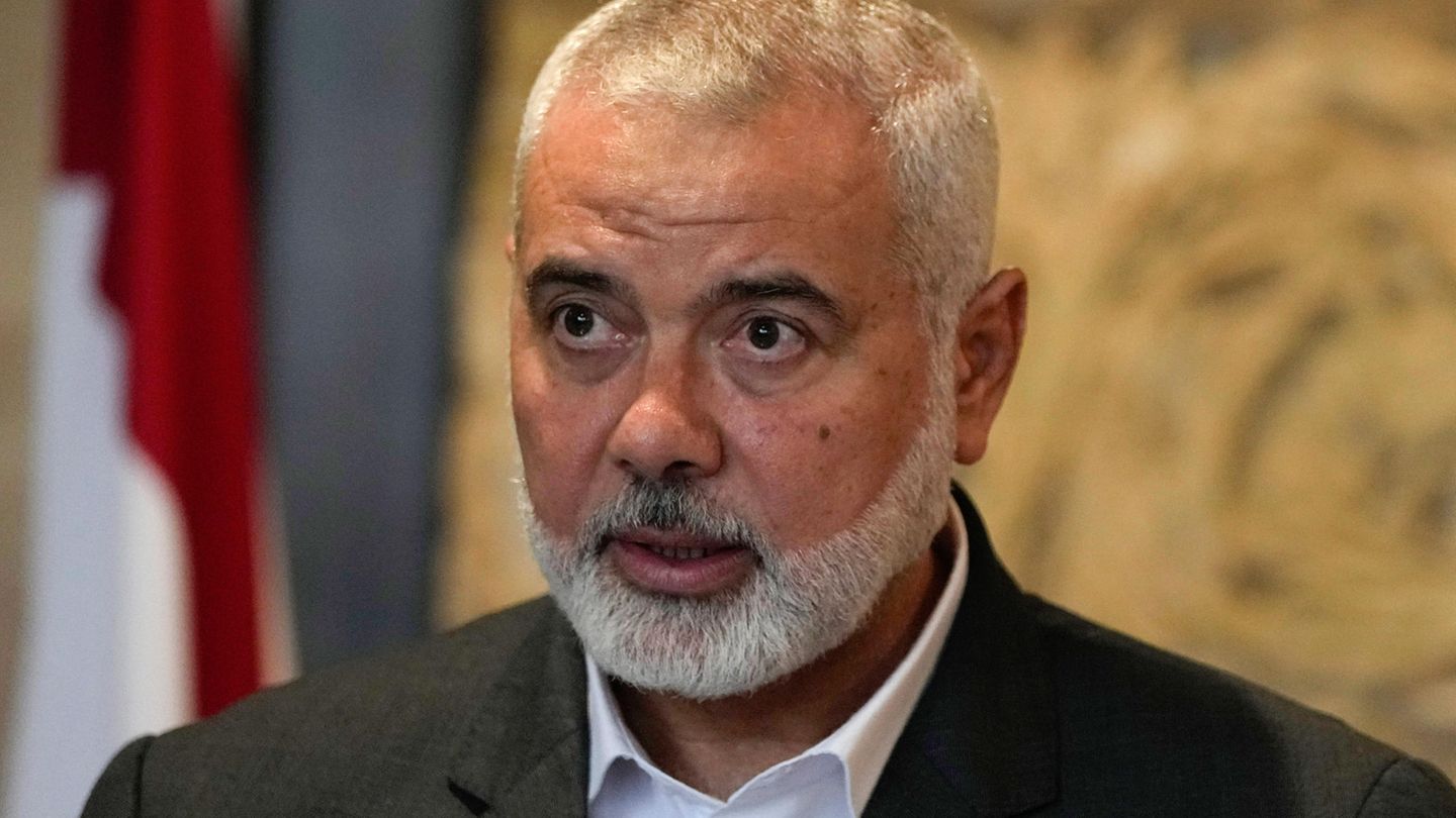 Ismail Hanijeh auf einem Archivbild: Christian Mölling schätzt die Lage ein