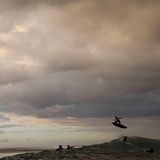 Foto oder Renaissance-Gemälde? Der Brasilianer und dreifache Weltmeister Gabriel Medina bereitet sich auf die zweite Runde der olympischen Spiele vor.